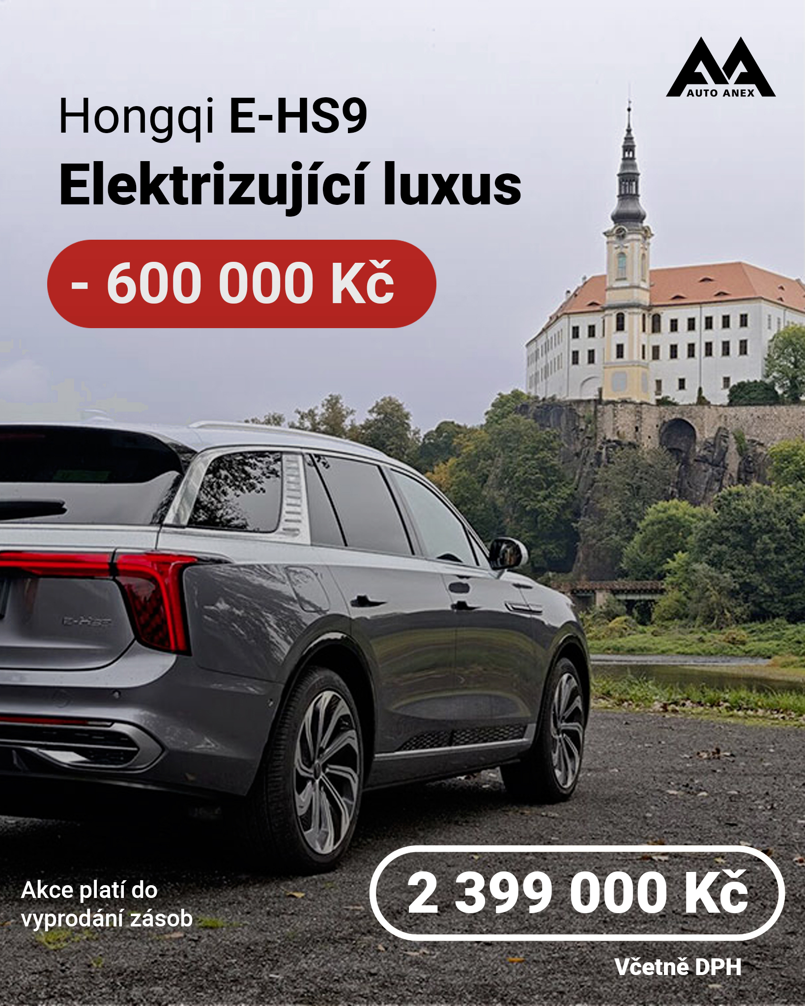 AKCE AUTO ANEX DĚČÍN - HONGQI E-HS9